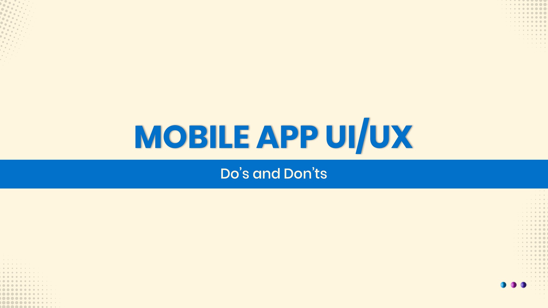 Mobile App UI/UX banner