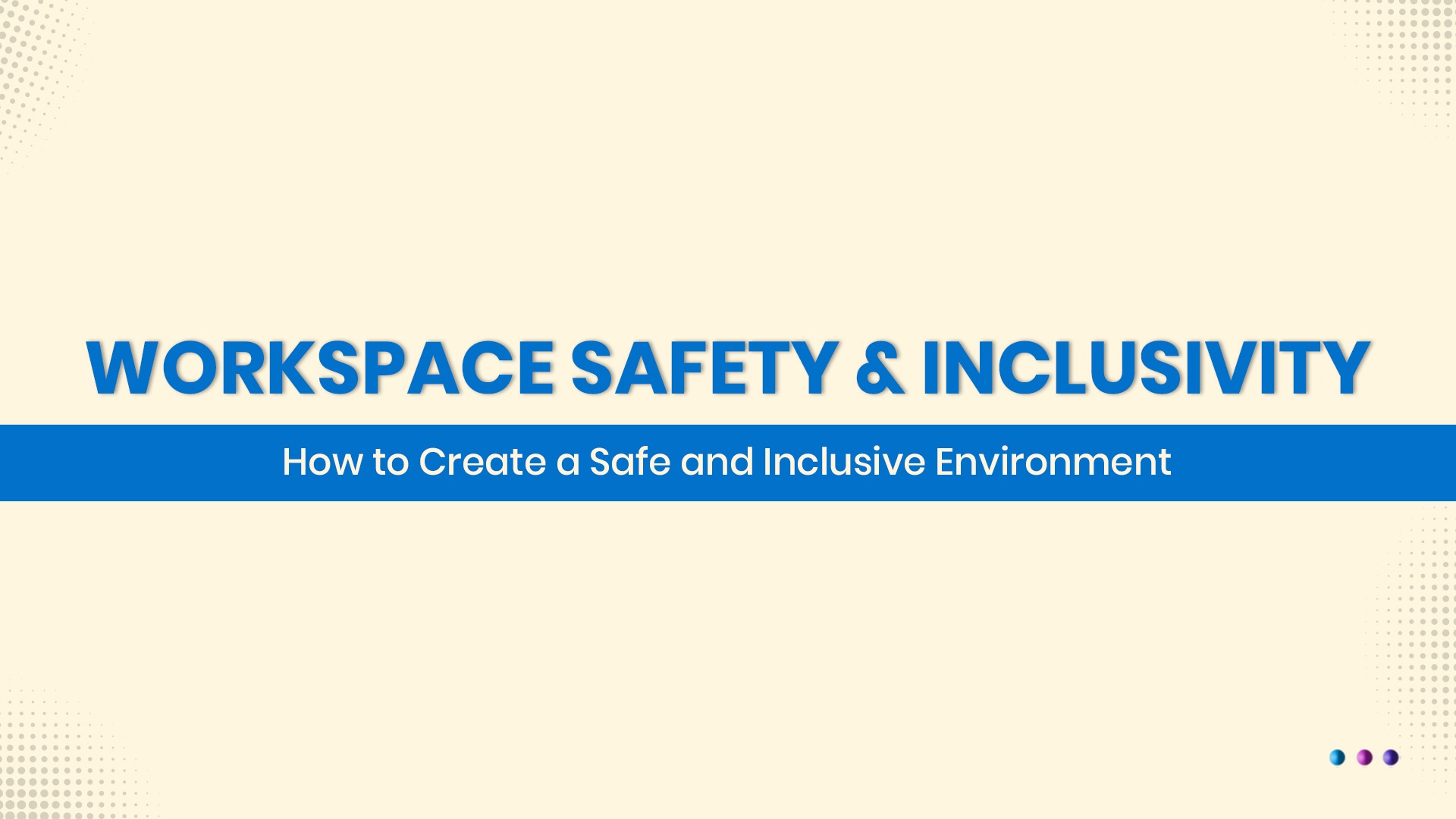 Inclusive Workplace Banner